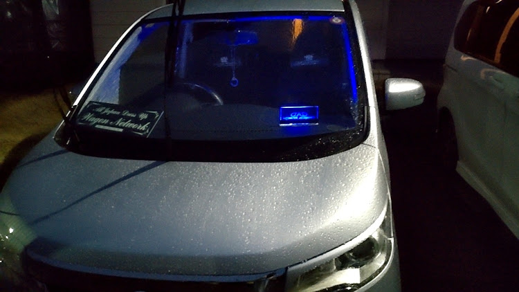 デイズハイウェイスターのLEDアクリルプレートに関するカスタム事例の投稿画像1枚目