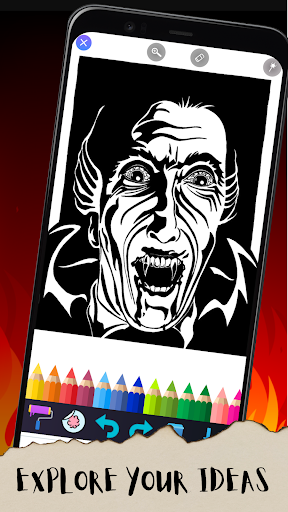Screenshot Lucifer Satan Coloring Pages