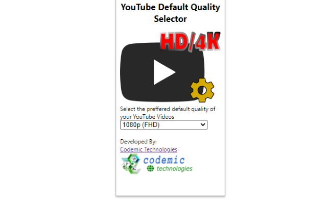 YTQ - YouTube Quality Selector Preview image 2