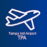 TPA Tampa Airport Florida . Fl icon