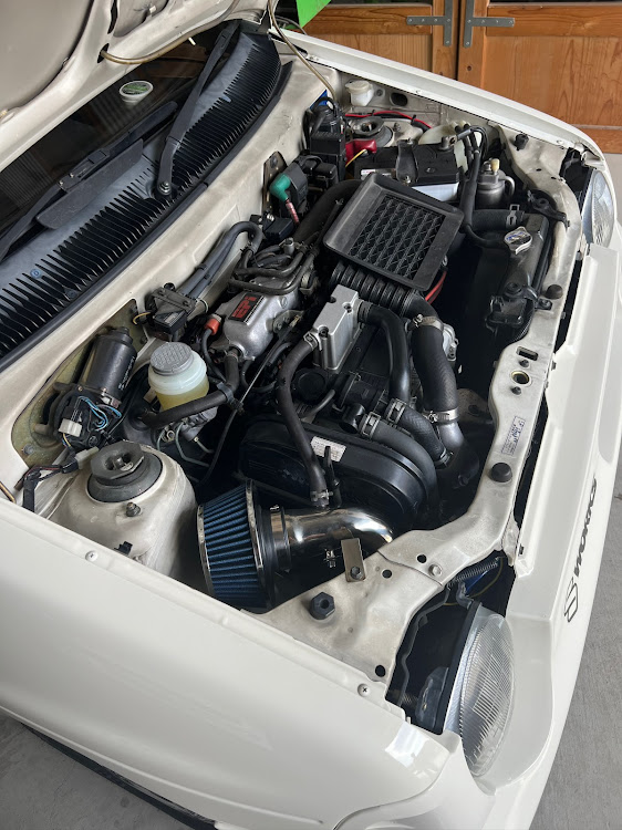 アルトワークスのJaws 山本自動車・オートジュエルフロントパイプ・Jaws 山本自動車 オリジナル・エアクリーナー交換・吸排気チューンに関するカスタム事例の投稿画像5枚目