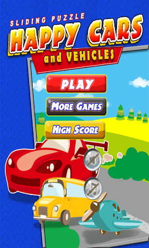 Happy Cars and Vehicle Puzzle