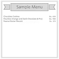 Crumbles Cookies menu 1