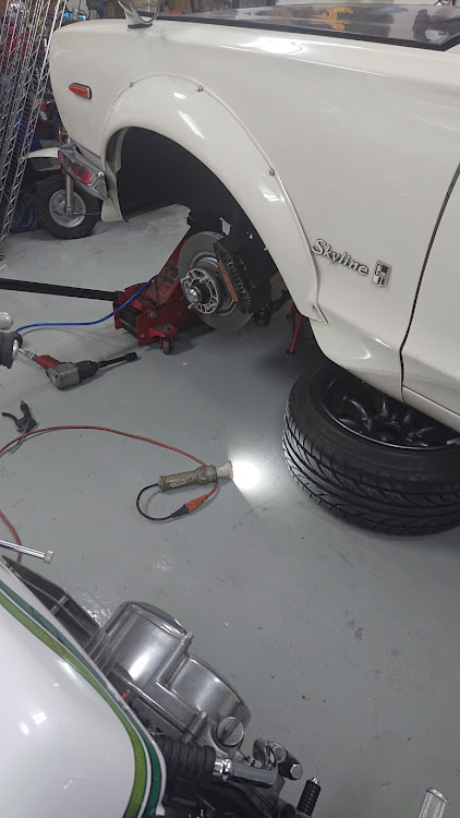 スカイラインのDIY・ブレーキオーバーホール・旧車・ガレージに関するカスタム事例の投稿画像5枚目