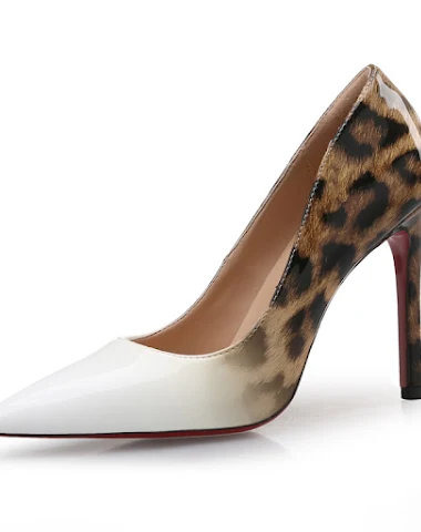 Neue spitze Leopard High Heels für - 1