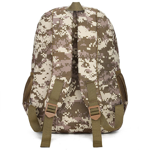 Title 7, Camouflage Backpack Outdoor Large-capacity Back...