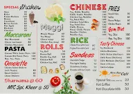 More Than Cafe, Sharda Uni menu 4