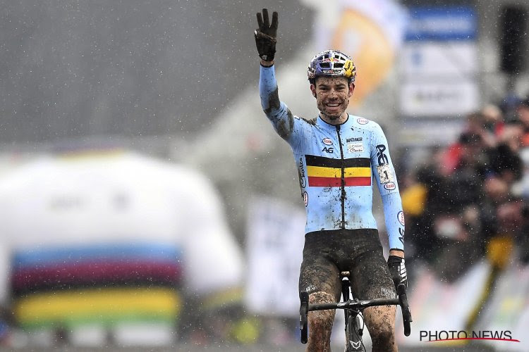 Wout Van Aert reageert voor 'zijn' cross in Lille voor het eerst op de uitspraken van Adrie van der Poel na WK