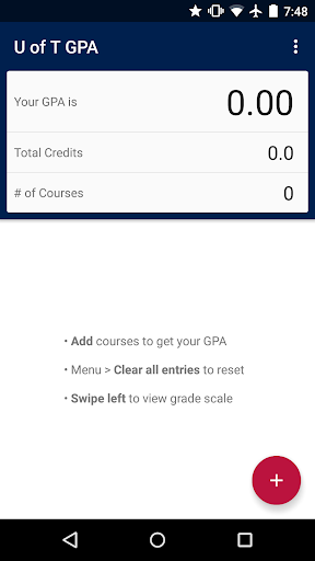 UofT GPA Calculator