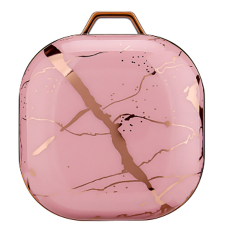 Title 15, Custodia per auricolari in marmo a mosaico oro ...