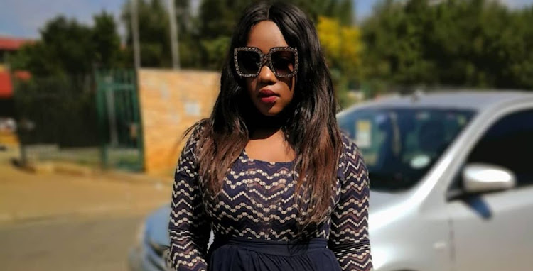 Sphelele Mzimela is about to be a mommy to twins.