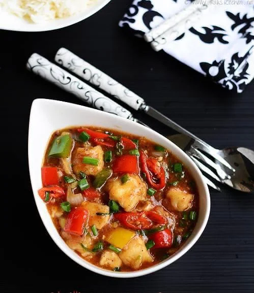 Chilli Paneer Gravy