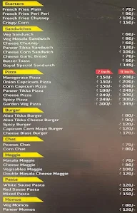 Shree Goyal's Cafe menu 1