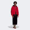 ac winter jacket black / bold red