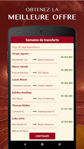 Code Triche Be the Manager 2020 - Stratégie Footballistique APK MOD (Astuce) 4