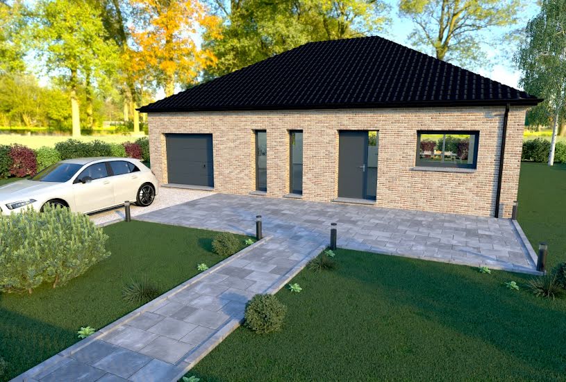  Vente Terrain + Maison - Terrain : 774m² - Maison : 89m² à Hénin-Beaumont (62110) 