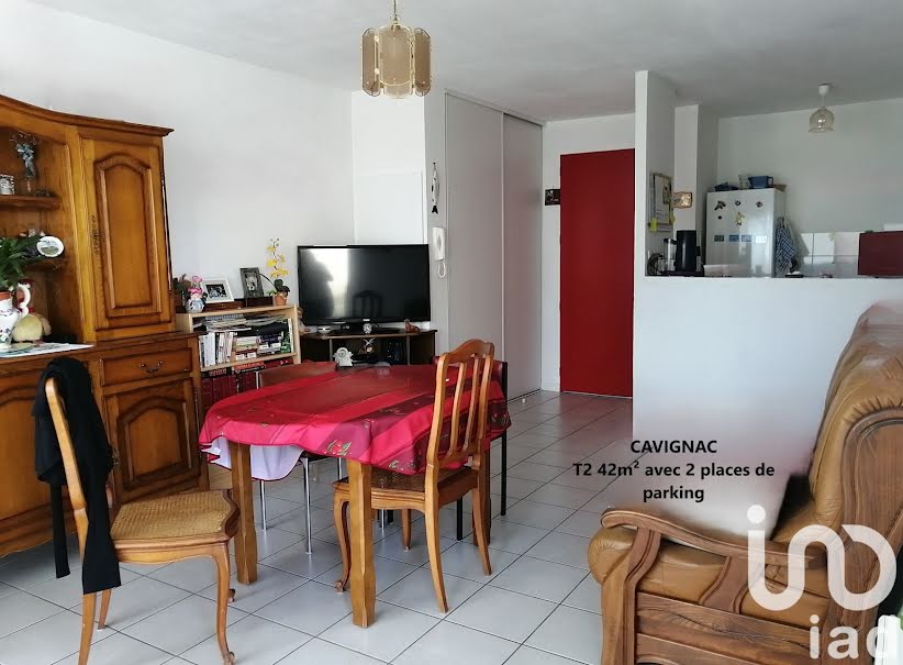 Vente appartement 2 pièces 42 m² à Cavignac (33620), 106 500 €