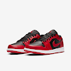 air jordan 1 low gym red/white/black