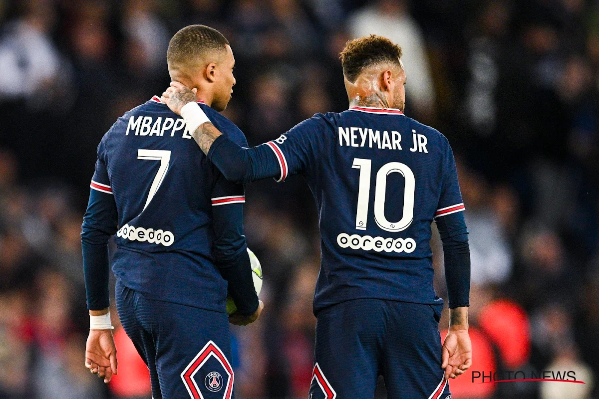 De plooien tussen Kylian Mbappé en Neymar lijken gladgestreken: "Kylian feliciteerde hem toen hij scoorde, zo hoort het"