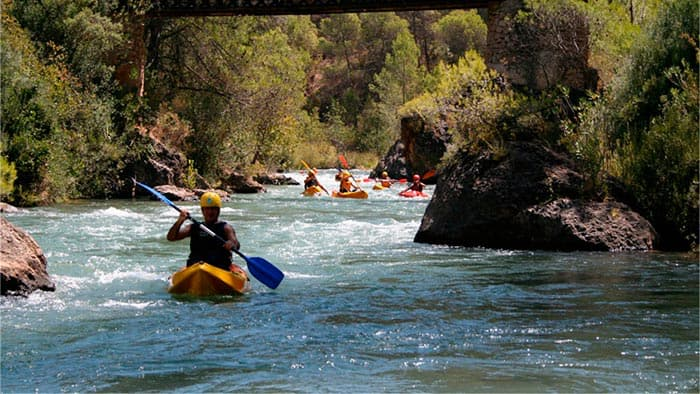 kayak en Cazorla