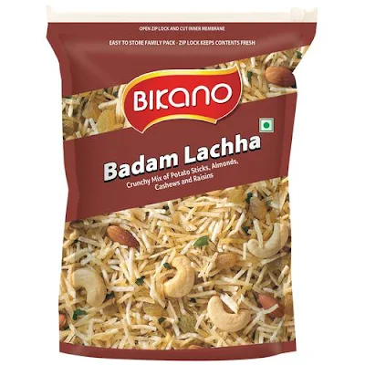 Bikano Badam Lacha - Crunchy Mix - 200 gm