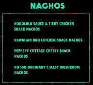 Snack The Shack menu 1