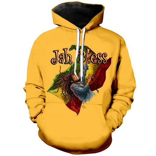 Title 1, Jah 3D digital printing T-shirt, sweater, and h...