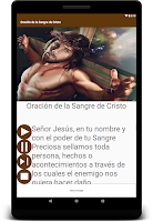 Oración de la Sangre de Cristo Screenshot