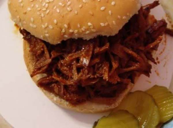 Crock Pot Shredded Beef BBQ_image