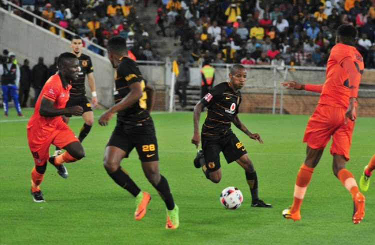 Joseph Molangoane of Kaizer Chiefs during the Absa Premiership match between Polokwane City and Kaizer Chiefs at Peter Mokaba Stadium on October 31, 2017 in Polokwane.