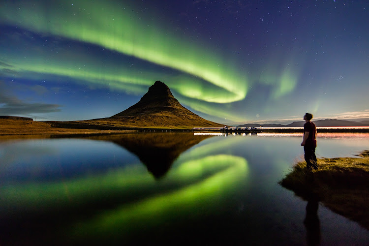 Iceland - northern lights.