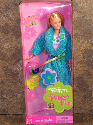 Royalty Girl 1999 Barbie Pajama Fun Courtney 24992 And Skipper 50596