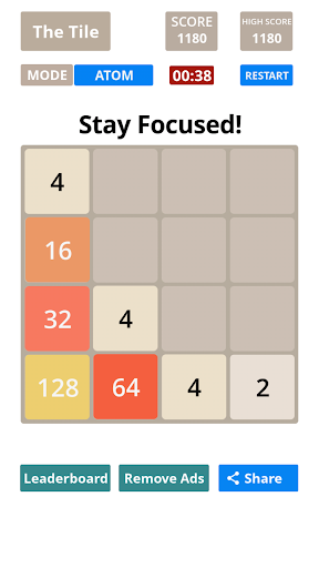 Advanced 2048 (The Tile)