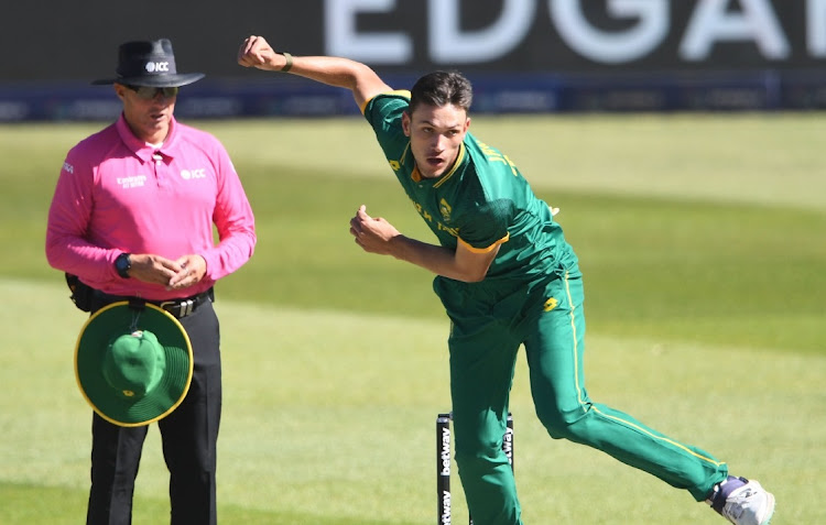 Marco Jansen of the Proteas during the ODI match between South Africa and Australia at the Wanderers Stadium in Johannesburg, September 17 2023. Picture: LEE WARREN/GALLO IMAGES