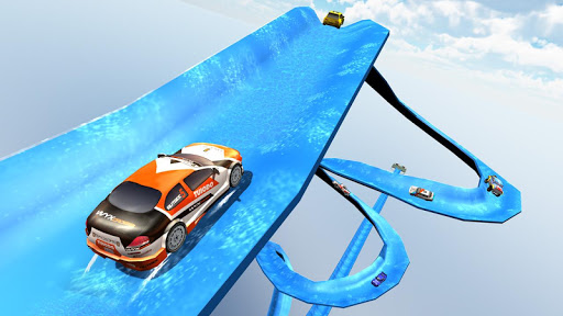 Screenshot Sports Cars Water Sliding Game