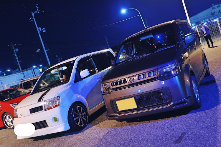 NV350キャラバンの第３回カーチューン愛媛・東、中、南予合同オフ・in三津埠頭・８mmスペーサー装着・帰宅４時半に関するカスタム事例の投稿画像5枚目