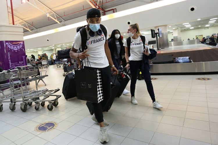 French athletes arrive at JKIA in readiness for World Under 20 Championship.