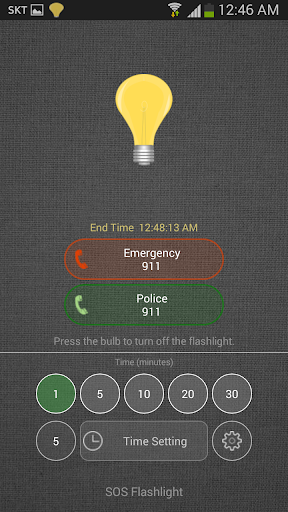 SOS Flashlight -Emergency Call