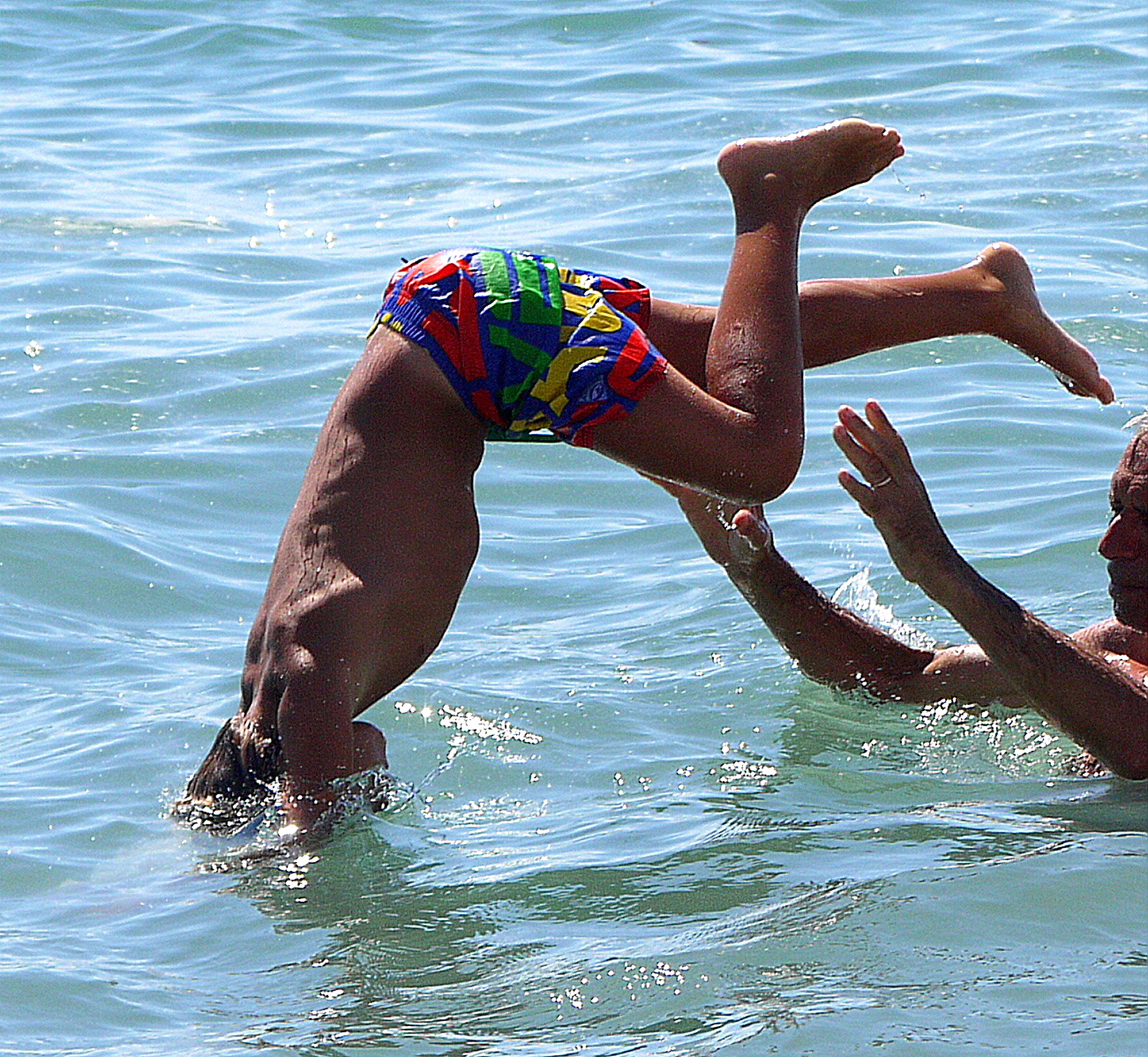 il tuffo col nonno di Naldina Fornasari