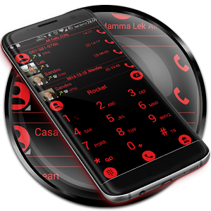 Theme x RocketDial Flat B Red