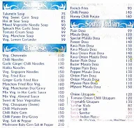 Singla's Sweets, Bakery & Restaurant menu 2