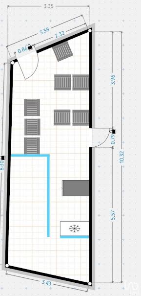 Vente locaux professionnels  35 m² à Nantes (44000), 200 000 €