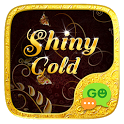 (FREE) GO SMS SHINY GOLD THEME icon