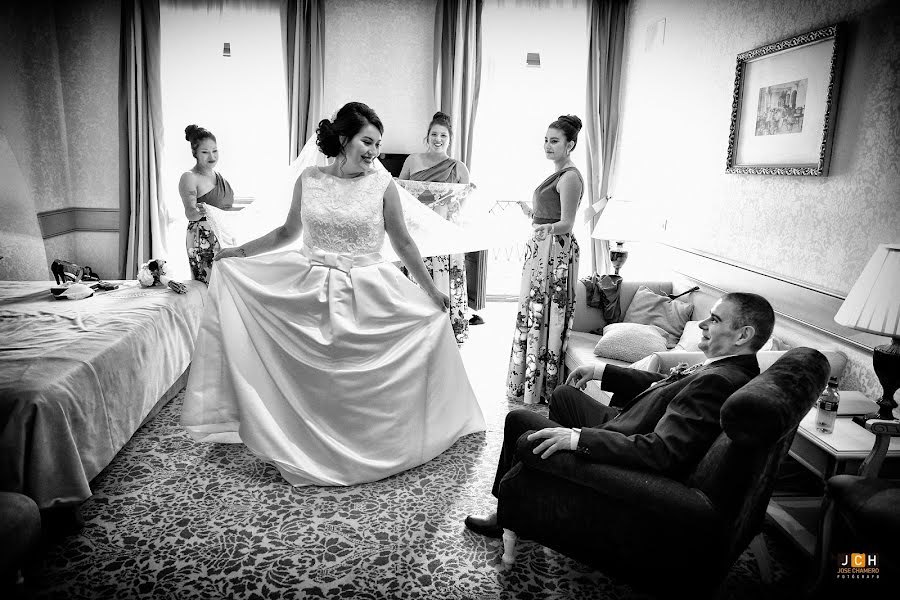 Fotografer pernikahan Jose Chamero (josechamero). Foto tanggal 4 Oktober 2017