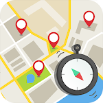 Cover Image of डाउनलोड Compass 9: Smart Compass (Level / real-time map) 1.0.2 APK