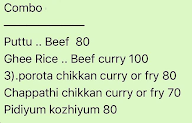 Cochin Food Court menu 6