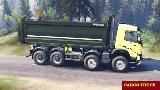 Future Dump Cargo Truck Drive Simulator 2019