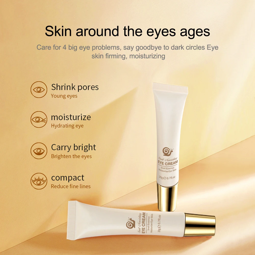 Title 3, Snail Nourishing Moisturizing Eye Cream Vermind...