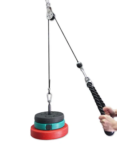 Fitnessapparatuur accessoires staal - 3