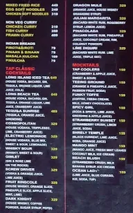 Tap The Sports Bar menu 2